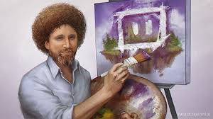 Paintings by the storied tv painter bob ross have made their institutional debut at the depaul art museum in that's why i paint. 60 000 People Are Watching Bob Ross Paint Artnet News