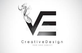 Rd.com knowledge grammar & spelling as strange as it sounds, the english alphabet had sev. Ve Letter Logo Design With Black Smoke Stock Vector Illustration Of Creative Shape 113624668