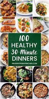 You can make a game of these crafts by counting down five minutes and seeing if you can get each item made well within the time. 100 Easy 30 Minute Healthy Dinner Recipes Fast Healthy Dinner Healthy Recipes On A Budget Quick Healthy Dinner