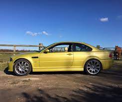 Bmw E46 M3 Coupe Phoenix Yellow Need Bmw Parts Call Bmw Of Bridgewater 908 287 1800