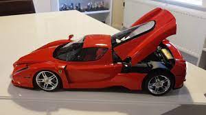 Red, unassembled, plastic, tamiya 1/12 ferrari enzo. Tamiya 1 12 Enzo Ferrari Model Car Kit 12047 Youtube