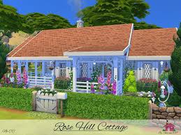 Rose Hill Cottage Is A Small Home Built On A 20 X 20 Lot In Windenburg Found In Tsr Category Sims 4 Residential Lots Sims 4 House Design Sims House Sims