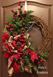 Christmas Grapevine Wreath Poinsettia Wreath Christmas Wreaths Diy Christmas Wreaths Christmas Wreaths To Make