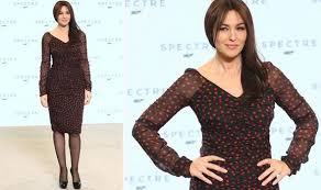 September 17, 2015 5:12 pm edt a t 51 years old, monica bellucci is set to become the oldest woman to play opposite james bond in the upcoming installment of the 007 franchise, spectre. Monica Bellucci 50 Reveals All About James Bond Spectre Filming Celebrity News Showbiz Tv Express Co Uk