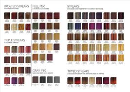 Wella Demi Permanent Hair Color Chart Awesome Dye Colors