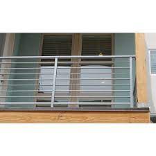 Balcony design ms railing detail railing fixing detail railing detail dwg concrete railing detail railing cad details. Ss Balcony Railing Design Rs 850 Running Feet S B Steel Traders Id 17702187691