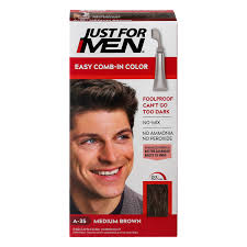 If you have to medium skin tones, you can try dark and copper brown hair tones. Save On Just For Men Easy Comb In Color Medium Brown A 35 Order Online Delivery Stop Shop