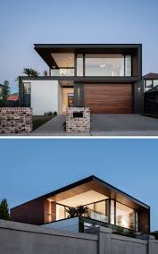 Black brick is featured throughout this modern australian house. The Preston House By Lot 1 Design And Sydesign