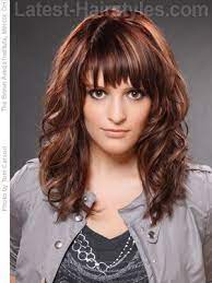 Hairstyles 2020 female medium length with bangs. 23 Chic Choppy Bangs For Women That Are Popular For 2021 Medium Curly Hair Styles Long Hair With Bangs And Layers Medium Length Hair Styles