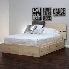 Captains bed rail hangers to create additional storage bins too. Queen Size Captains Bed You Ll Love In 2021 Visualhunt