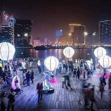 Macao Light Festival 2018 K F Oto Mo Chinese Celebrations Western Festival Colonial History