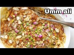 Arabic Dessert Umm Ali Arabian Recipe Arabic Sweet Dish Youtube Recipes Easy Cooking Arabic Dessert