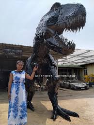 T rex pair 1/35 scale by galileon on deviantart. Giant Animal Statues And Mythical Monsters Sculptures Replicas Kingkong Hulk Trex Dinosaurs Dragons
