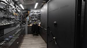 You can get an idea about the measurements and space needed to build up your gun safe. Vault Doors Custom Vault Rooms