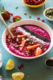 This large, unbreakable bowl is great for anything you put on your picnic table. Blushing Pink Smoothie Bowl