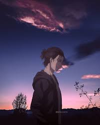 Wallpapers 4k para pc 1920x1080 ideas papeis de parede para download anime animes rpg. Eren Yeager Sky Animelover Attack On Titan Aot Edits Sunset Android Anime Hd Mobile Wallpaper Peakpx