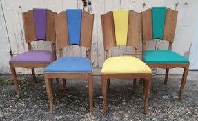 Maybe you would like to learn more about one of these? Broc Co Chaises Vintage Des Annees 1950 1960 Et 1970 Chaises Sam Scandinave Bois Skai Accoudoirs