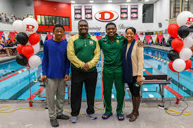 It was Senior Night for Swimming 🏊‍♂️ 🏊‍♀️ as they faced Dalton &  Northwest Whitfield in a Tri-Meet. Thank you seniors Mariel Huelskamp, Sam  Fant and Joseph Myers for all you have