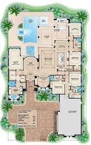 House Plan 1018 00202 Mediterranean Plan 3 800 Square Feet 4 5 Bedrooms 4 Bathrooms Mediterranean Style House Plans Mediterranean House Plans Luxury House Plans