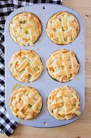 Mini Chicken Pot Pies Mini Chicken Pot Pies Chicken Pot Pie Chicken Pot Pie Recipes