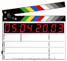 Denecke Ts C Clapperboard Starting 1 181 25 Best Photography Logo Digital Film