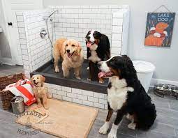 Mud Room Update Dog Washing Station Dog Shower Diy Dog Stuff