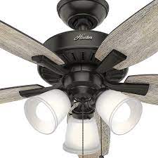 2.1 out of 5 stars. Hunter Oakfor 48 In Led Indoor Noble Bronze Ceiling Fan With Light 52236 The Home Depot Ceiling Fan Bronze Ceiling Fan Ceiling Fan With Light