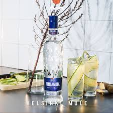 Helsinki Mule Cocktail In 2020 Finlandia Vodka Ginger Beer Cocktails