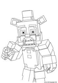 Kolorowanka do druku z kategorii minecraft, rysunek przedstawia: 79 Minecraft Ideas Kolorowanki Minecraft Kolorowanka