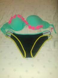 Victoria secret tie dye 2 piece bathing suit. Victoria Secret Junior Size Medium Two Piece Bathing Suit Ebay