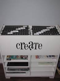 Craft room work station from the 36th avenue Pin On When I Finally Organize My Life
