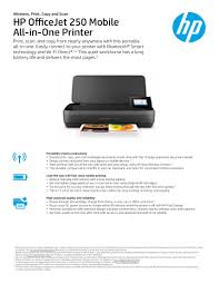 Select download to install the recommended printer software to complete setup. Hp Officejet 250 Mobile All In Manualzz