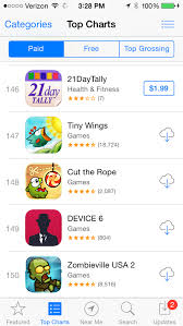 Apple Tweaks The App Store Top Charts On Ios Devices