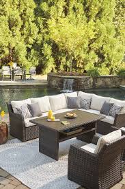 Easy Isle Outdoor Sectional Dining Table Collection In 2020 Backyard Furniture Royal Furniture Outdoor Furniture Sets