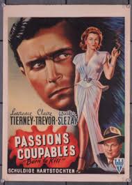 Original Born To Kill (1946) movie poster in C8 condition for $900.00