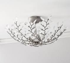 Show off your personality with pottery barn teen's teen ceiling lights. Bella Crystal Flush Mount Pottery Barn