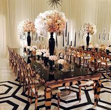 Black And White Wedding Decor Images Timeline Photos Amber Event Production Black Wedding Decorations Black Wedding Table Wedding Decorations