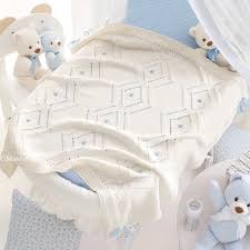 Copertina Da Culla Confezionata In Pura Lana Lavorazione A Maglia Rasata Modelli Di Coperta Per Bambino Coperte All Uncinetto Del Bambino Coperte Per Neonato