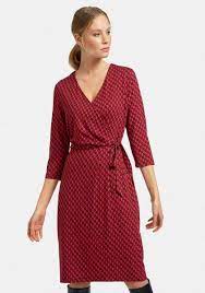 59.95 € gemustertes kleid mit einstecktaschen. Uta Raasch Jerseykleid Jersey Kleid Mit 3 4 Arm Rot Multicolor 38 Galeria Karstadt Kaufhof