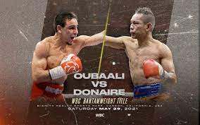 Born november 16, 1982) is a filipino professional boxer.he has held multiple world championships in four weight classes from flyweight to featherweight, including the wbc bantamweight title since may 2021. Nordine Oubaali Nonito Donaire Showtime Training Camp Notes Boxing News 24