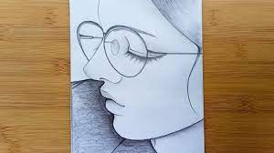 As a child, i was very enthusiastic about drawing rangolis during festivals. Mukta Easy Drawing Girl With Glasses Novocom Top