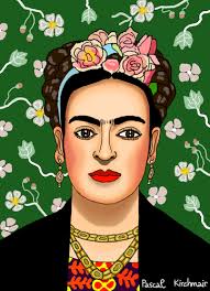 Große auswahl an aktuellen fremdsprachigen büchern & zeitlosen klassikern Frida Kahlo By Pascal Kirchmair Famous People Cartoon Toonpool