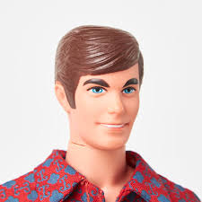 KEN, #1196, travl talende Ken, brunt støbt hår, © 1968 Mattel, Inc. U.S. &  Til. Pat'd. Andre Pats. I afventning Hong Kong, (1972), Mattel. Legetøj