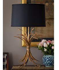Check spelling or type a new query. Gold Wheat Sheaf Table Lamp Black Lampshade Gold Table Lamp Gold Lamp