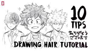 How to draw anime faces. How To Draw Hair Any Hairstyles Tutorial With 10 Art Tips Youtube