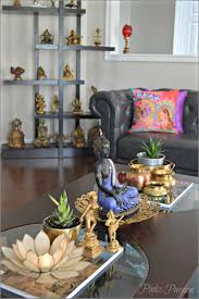 Indianhomedecor Artifacts Interior Peaceful Console Styling Styling Coffee Corner Buddha Coffee Buddh Buddha Home Decor Zen Home Decor Buddha Decor