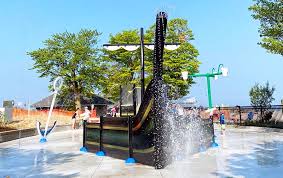 Well worry not, i am here with a tutorial on how to make a splash pad with pvc pipes in approx $50. South Haven S Unique Splash Pad Earns Project Of The Year Honors Moody On The Market