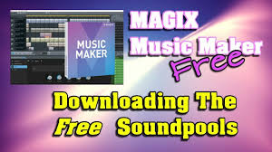 Magix Music Maker Free 2017 Get The Free Soundpool Downloads Youtube