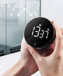 Digitaler Kuchentimer Mit Magnethalterung Hommini Kuchenwecker Kurzzeitwecker Magnetisch Lcd Bildschirm Kurzzeitmesser Eieruhr Id Kuchentimer Eieruhr Wecker