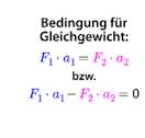 Einseitiger Hebel und Drehmoment | LEIFIphysik